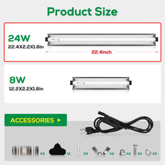 Hygger Zoo UVB fixture reflector concentrates UVB and UVA for reptiles.