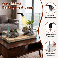 Hygger Zoo two-pack 50W UVB bulbs simulate sunlight for reptiles.