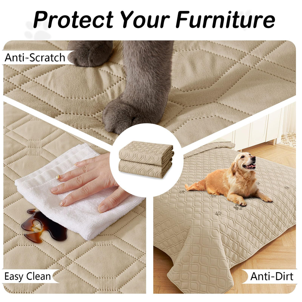 Hyha dog couch blanket used as kennel cover for versatile protection.