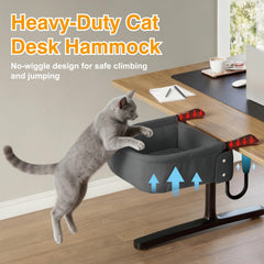 Hylemoros paw-design base adds charm and stability for large cats.