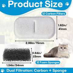 Hyparade pre-filter sponge protecting the pump