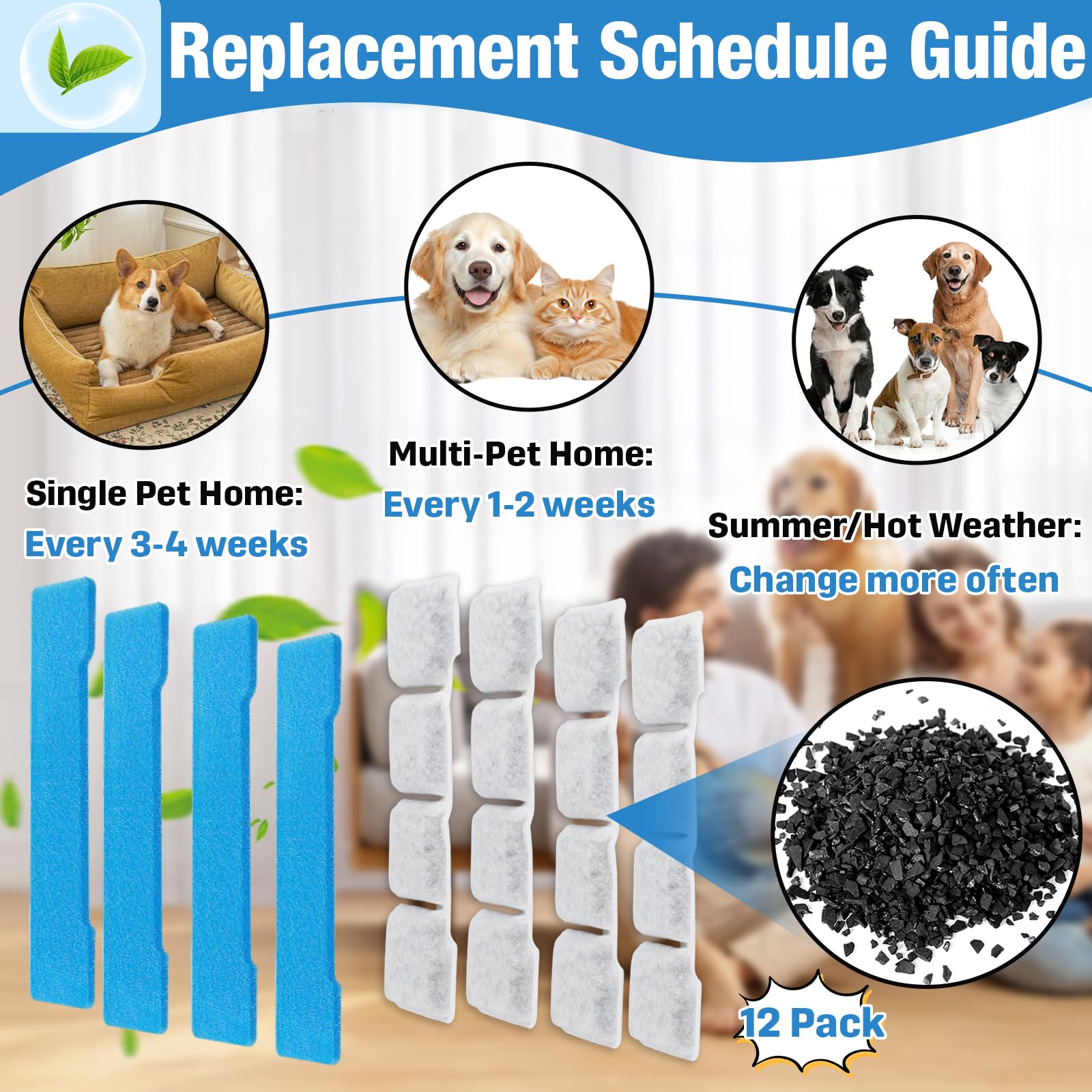 Hyparade dog water dispenser keeps pet water fresh and inviting