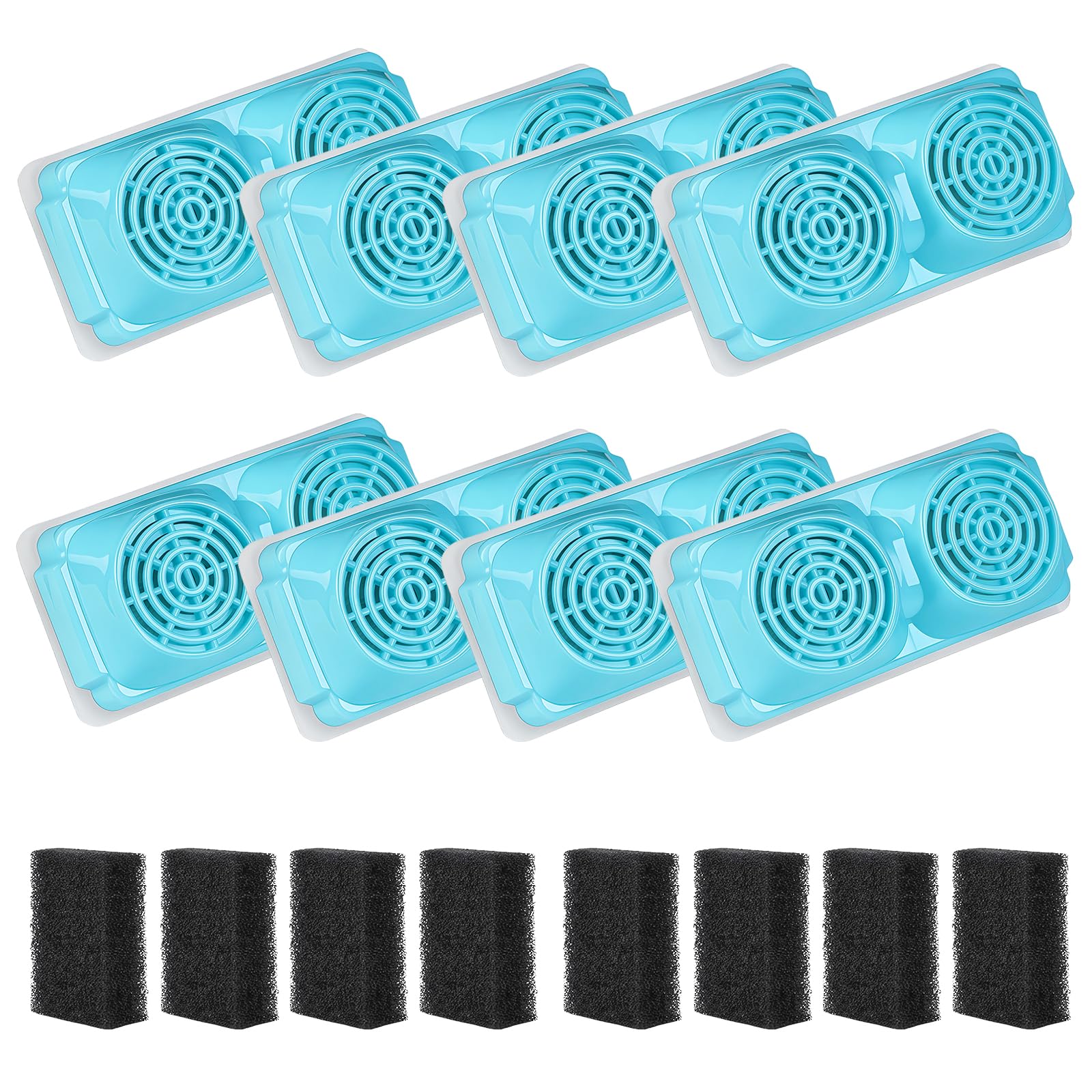Hyparade 8-pack filters for Emdoro fountain keeps water fresh for pets