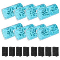 Hyparade 8-pack filters for Emdoro fountain keeps water fresh for pets