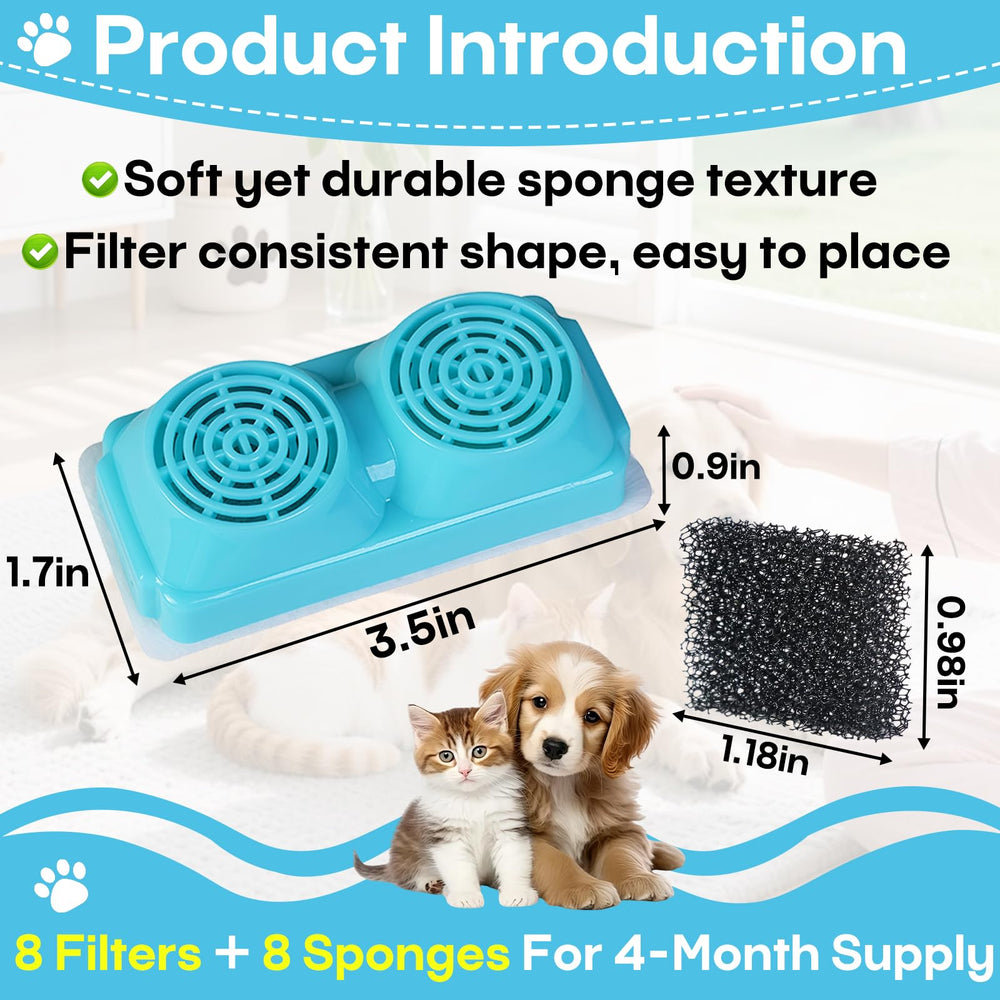 Hyparade Emdoro sponge pack captures hair and debris