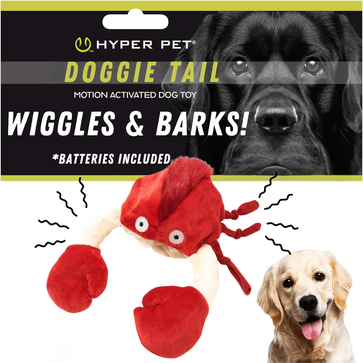 Hyper Pet Doggie Pal wiggles to entice dogs into active play.