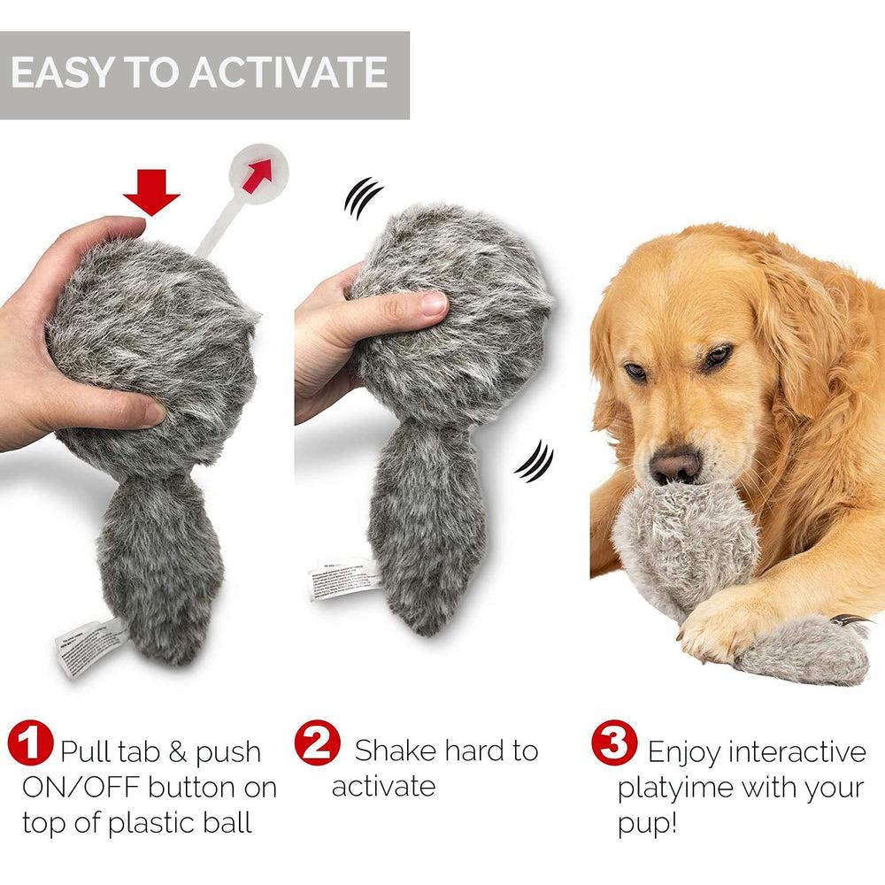Hyper Pet Doggie Tail batteries included for immediate use.