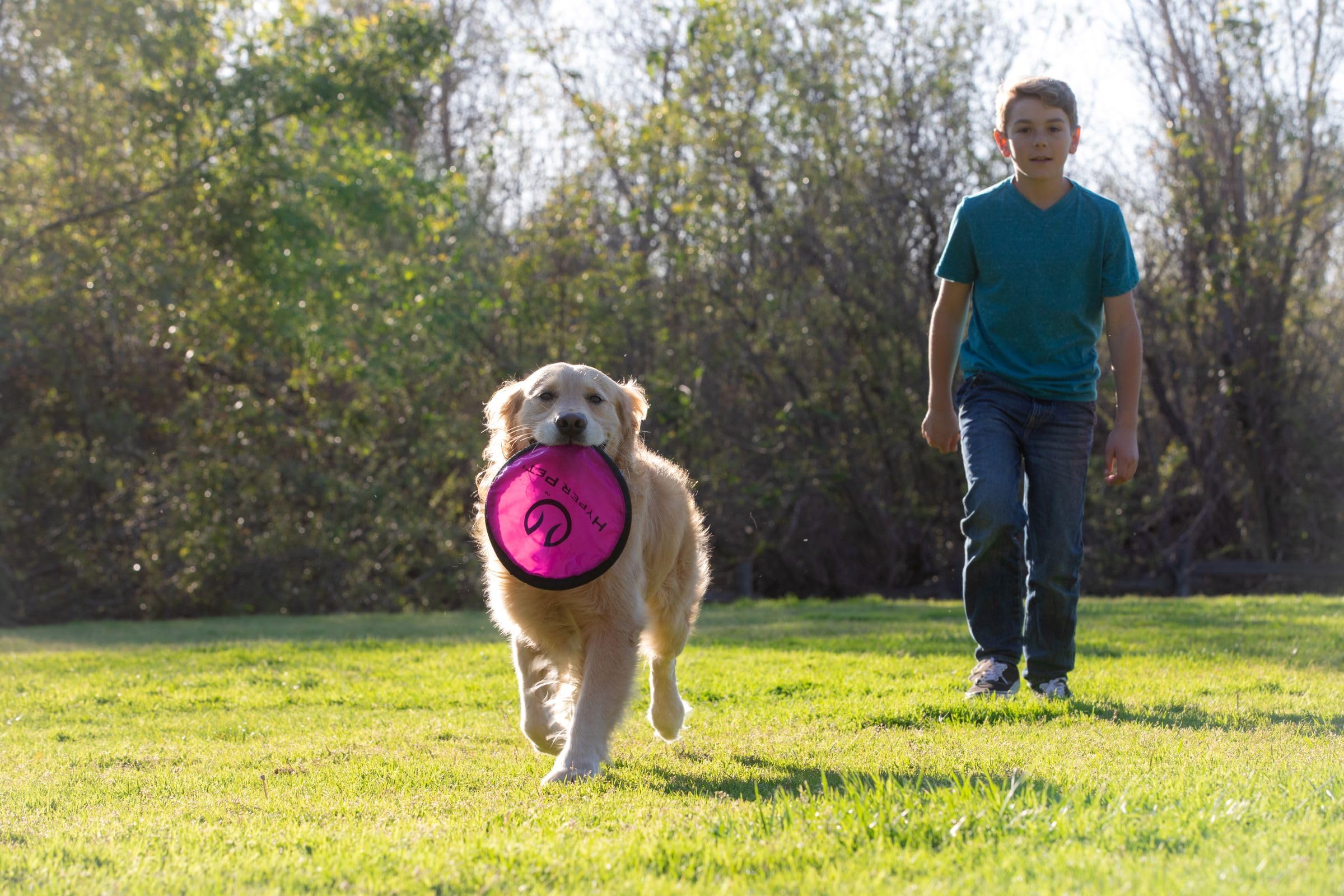 Hyper Pet Flippy Flopper beach and pool play disc for water-friendly activity.
