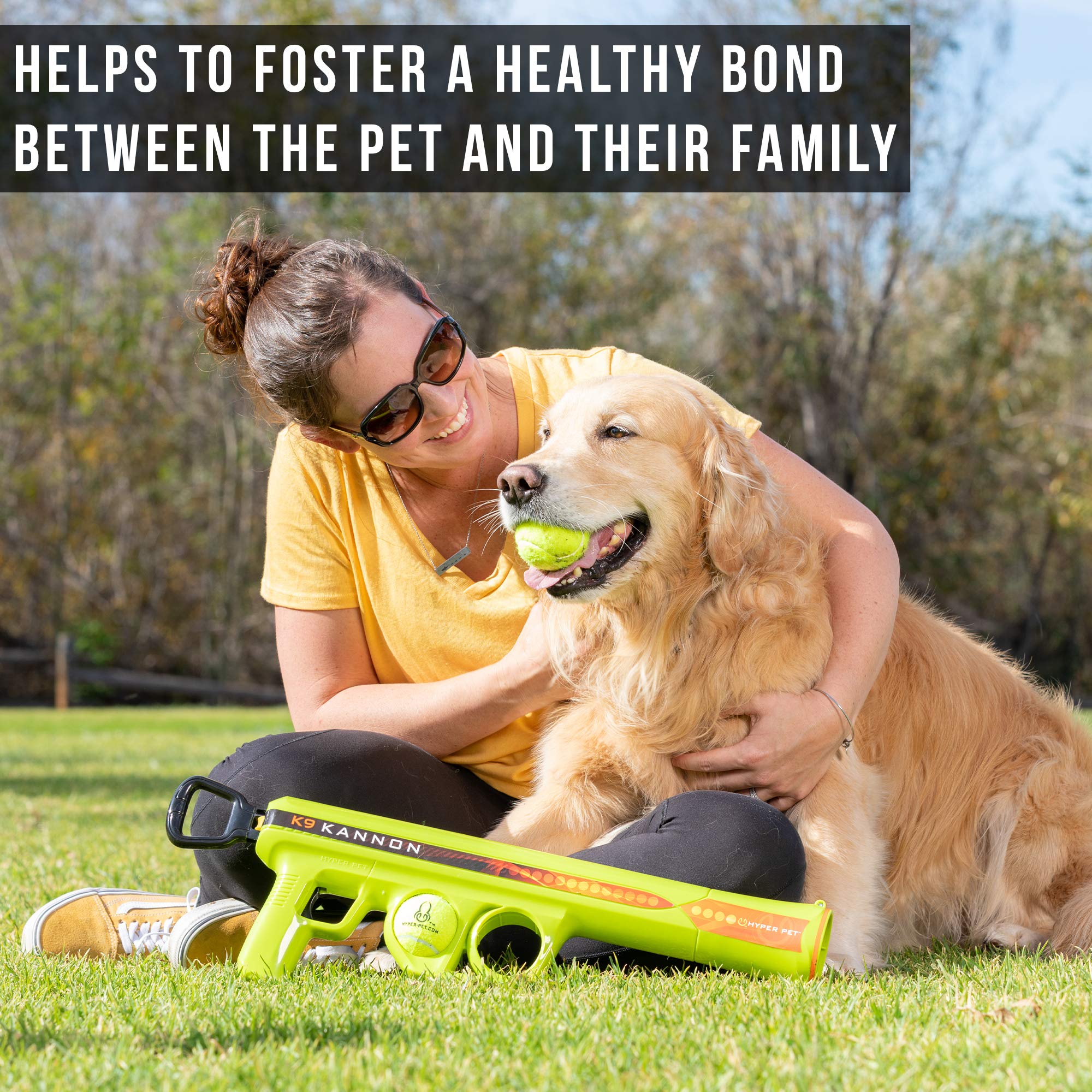 Distance lever adjustment on Hyper Pet K9 Kannon for longer throws
