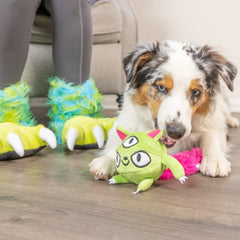 Hyper Pet Monster Pal toy vibrates for active mental stimulation.