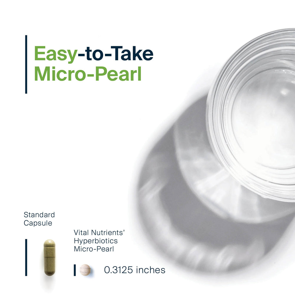 Hyperbiotics Vital Nutrients Pro Pets time-release technology image demonstrates protected probiotics.
