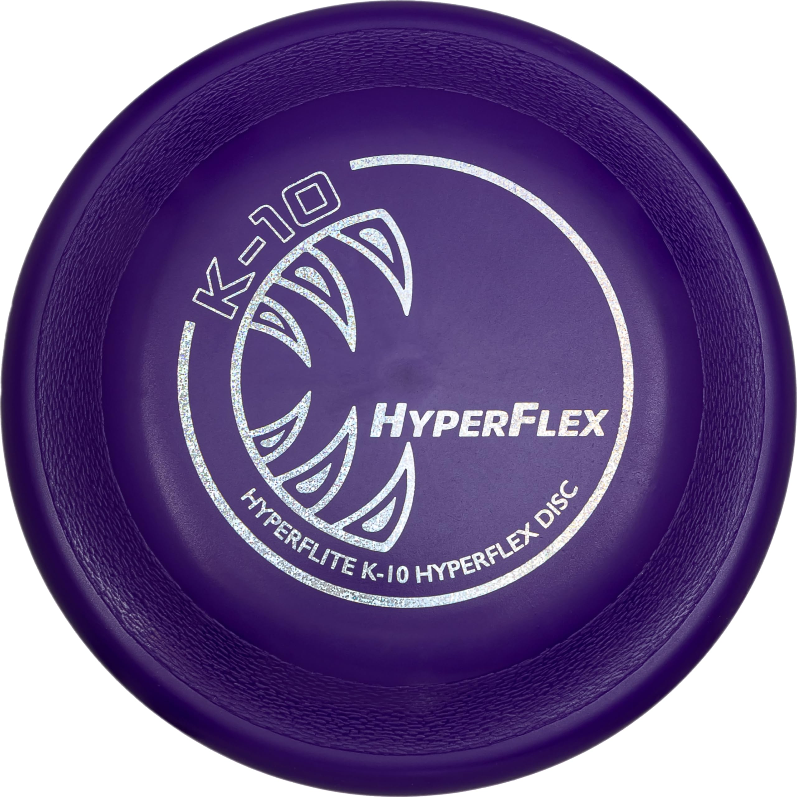Hyperflite K-10 Hyperflex purple closeup disc for responsive field play
