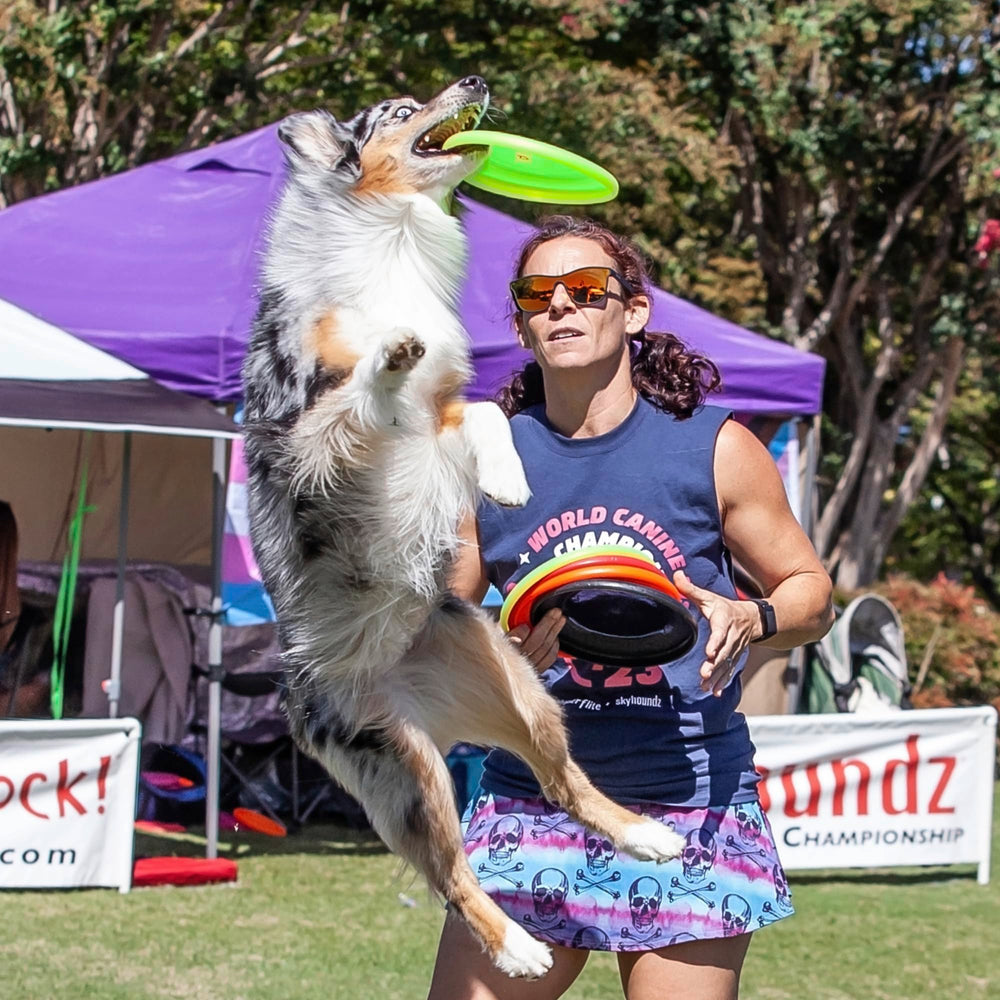 Hyperflite K-10 Jawz not a chew toy; Pup Jawz available for smaller dogs.