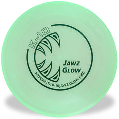 Hyperflite K-10 Jawz puncture-resistant disc handles rugged play well.