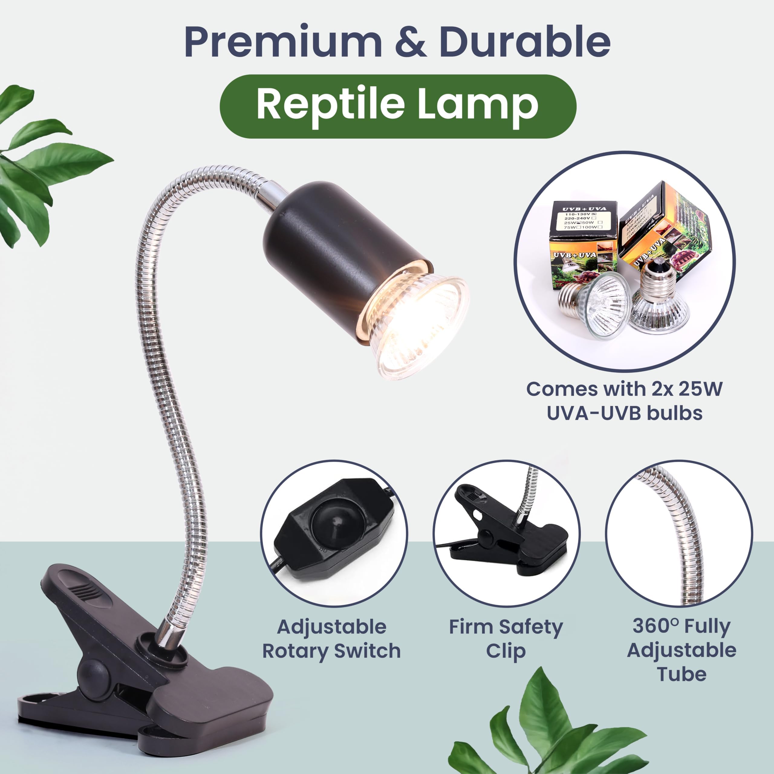 HYPESIDE turtle tank filter system operates quietly for clean water