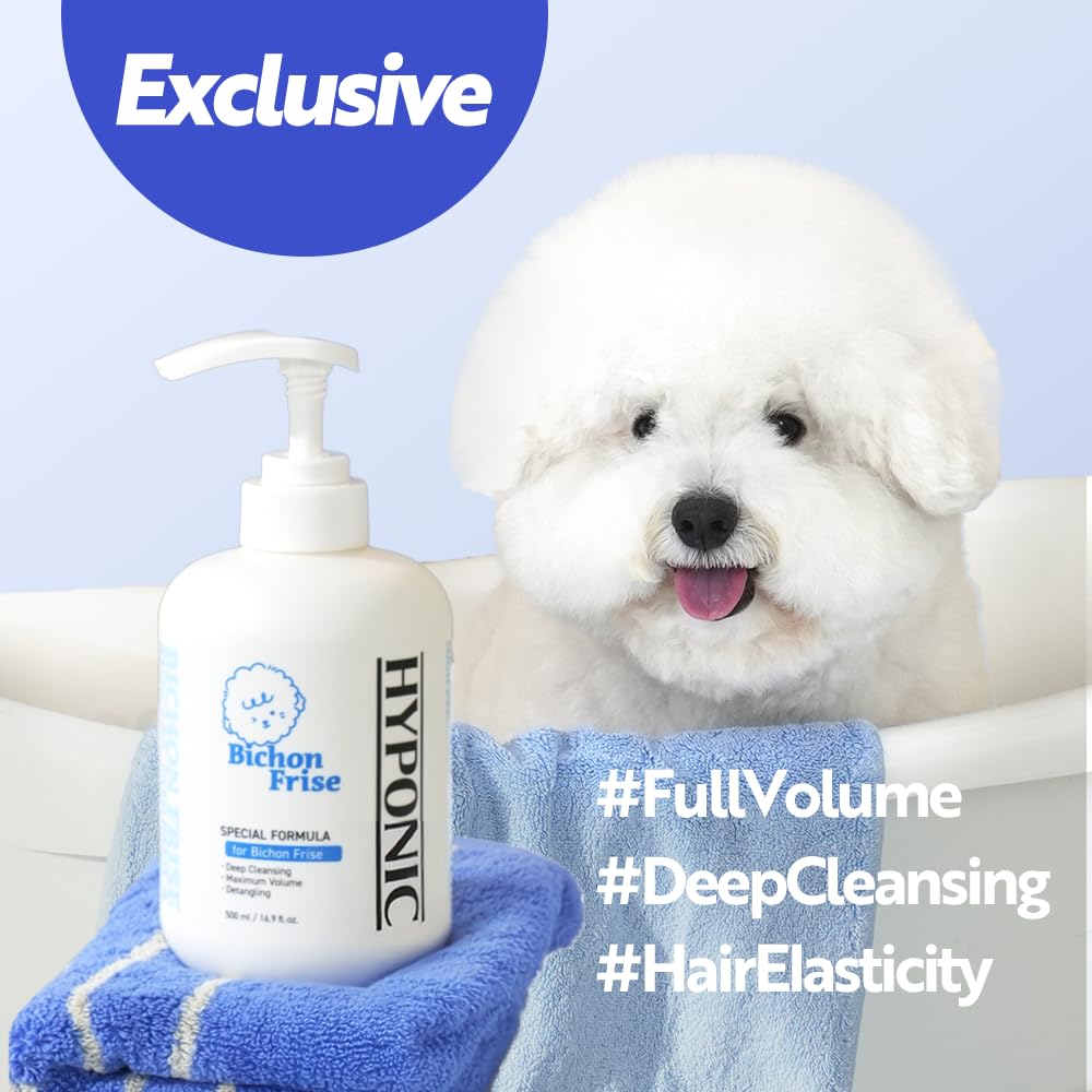 HYPONIC shampoo foam lather demonstrates creamy wash for easy use.