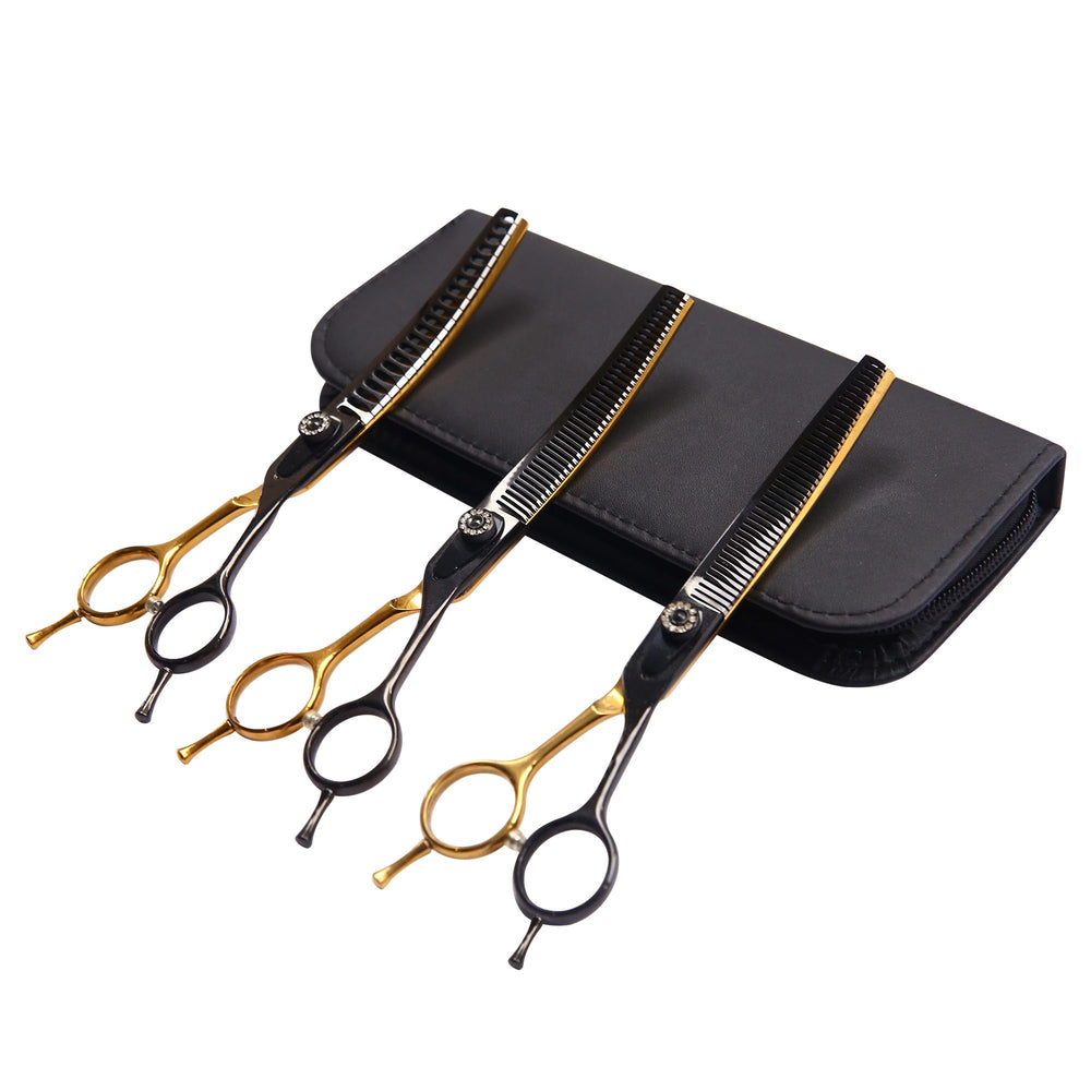 Hyzrqwyw adjustable screw curved dog scissor lets you tune blade tension