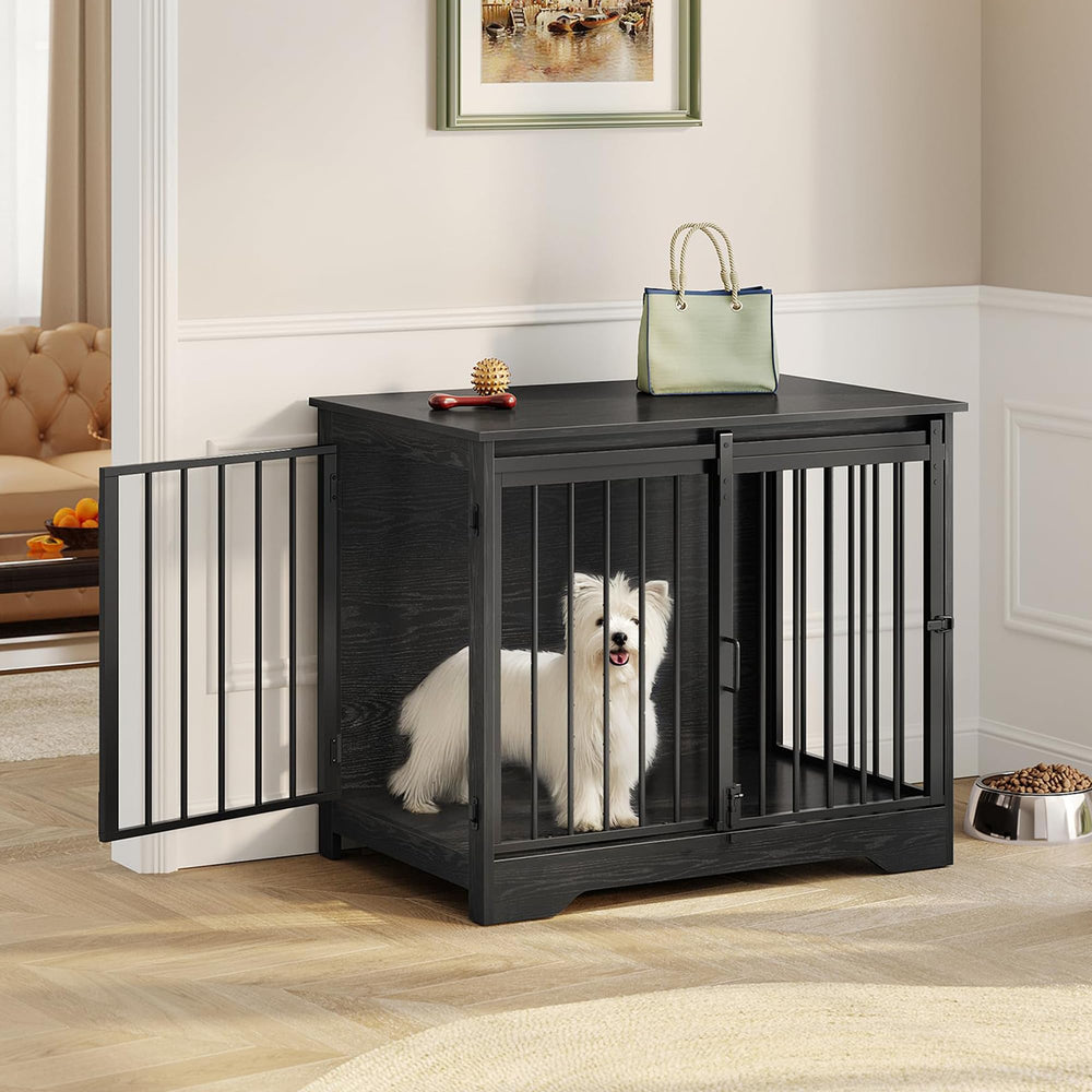 Hzuaneri 220 lb capacity supports sturdy use for dogs.
