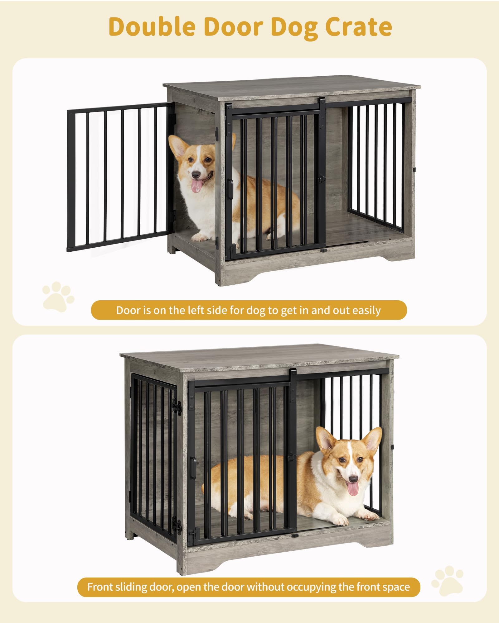 Hzuaneri anti-chew and anti-escape design protects furniture and pets