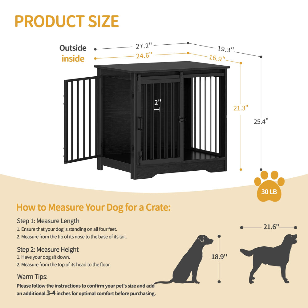 Hzuaneri anti-chew escape kennel keeps curious pups safe indoors.