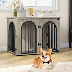 Hzuaneri arch-door crate highlighting modern furniture integration