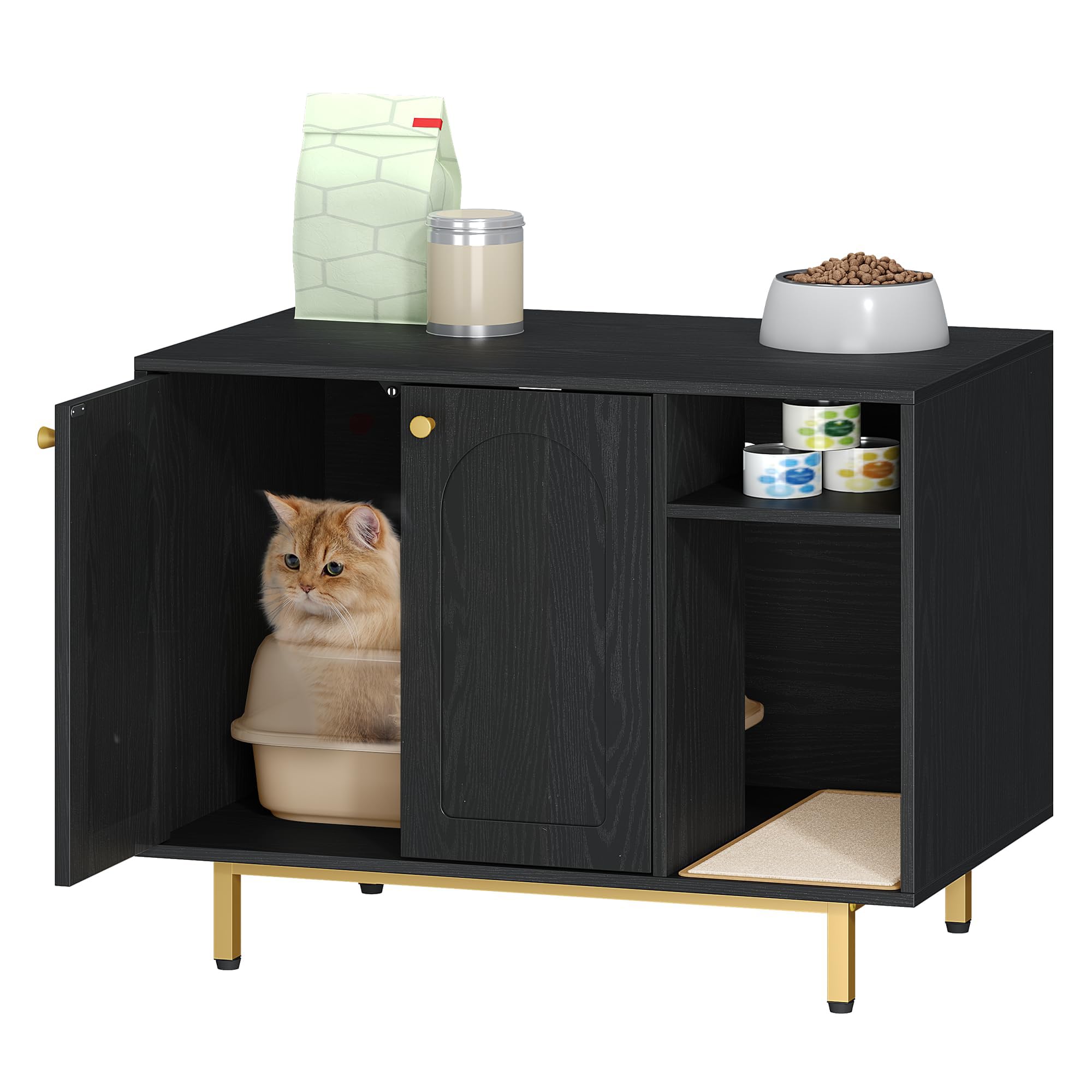 Hzuaneri assembly-ready cat enclosure with included tools.