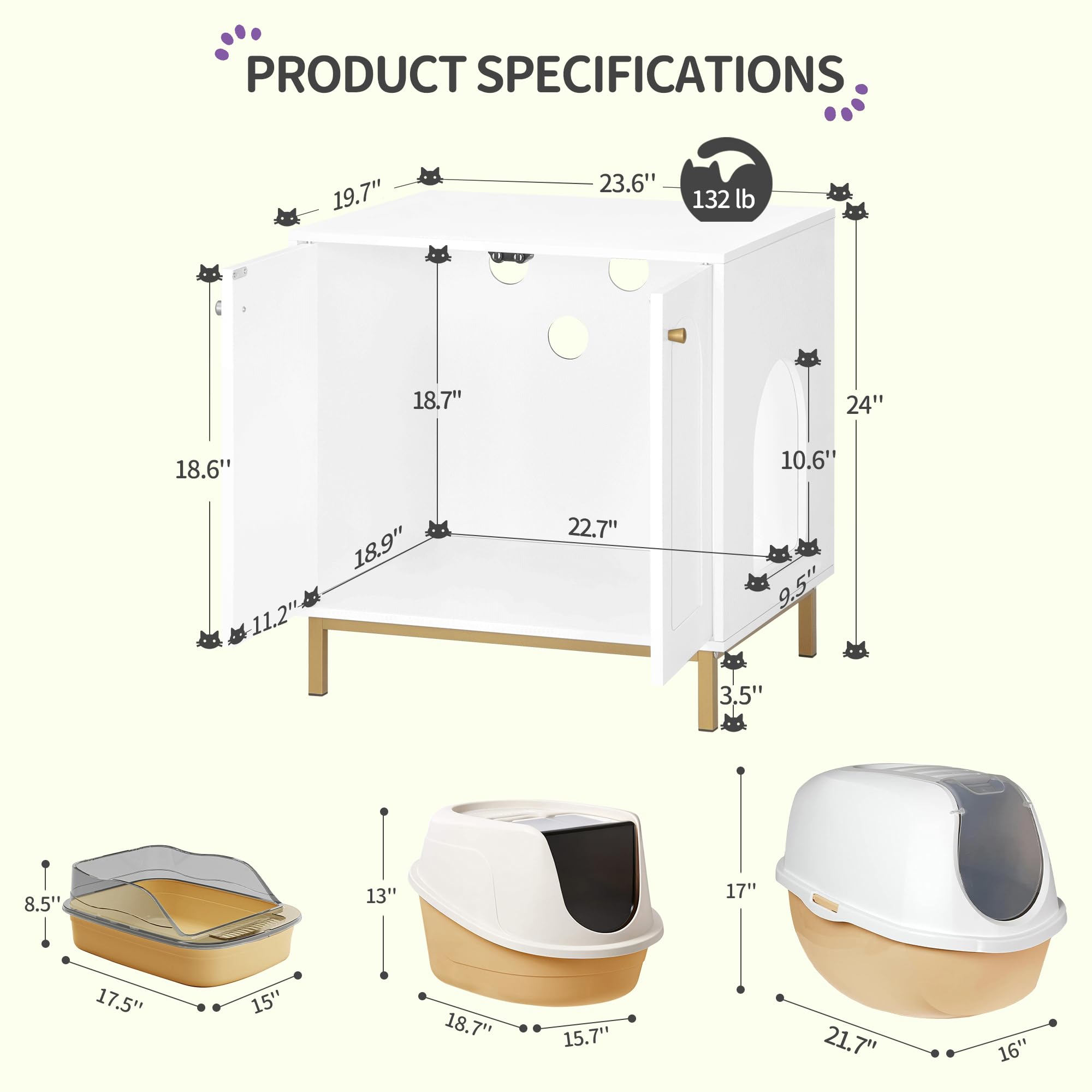 Hzuaneri CB81203G side view highlights compact footprint for living spaces.