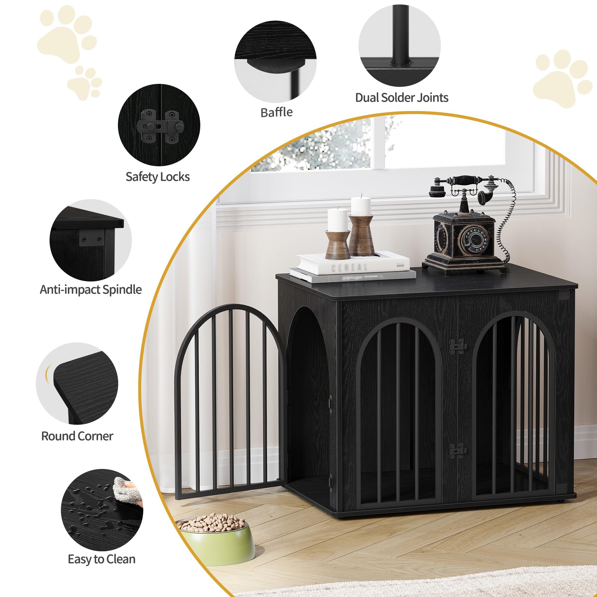 Hzuaneri decorative pet house suitable for living rooms