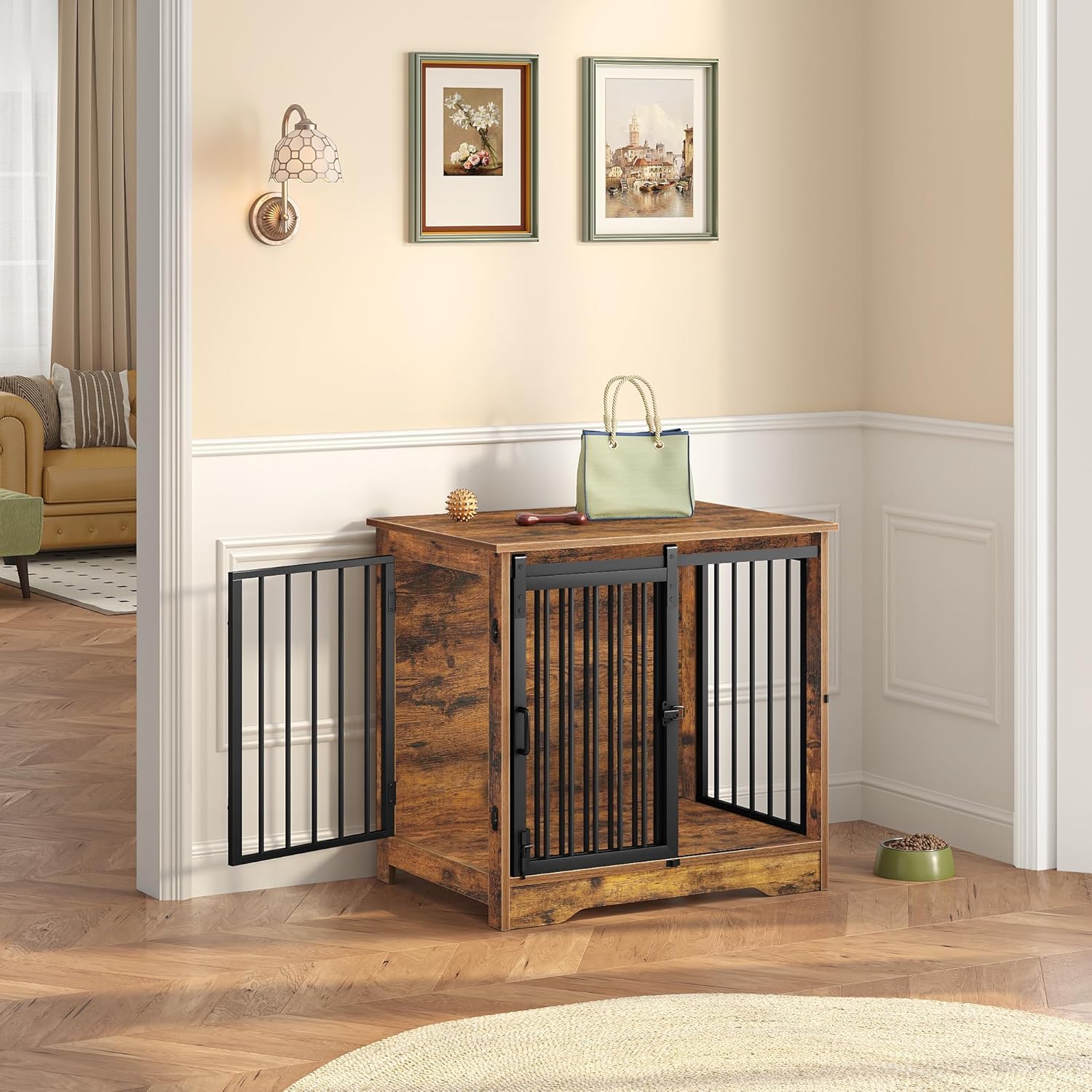 Hzuaneri end-table use demonstrates chic furniture integration for living spaces.