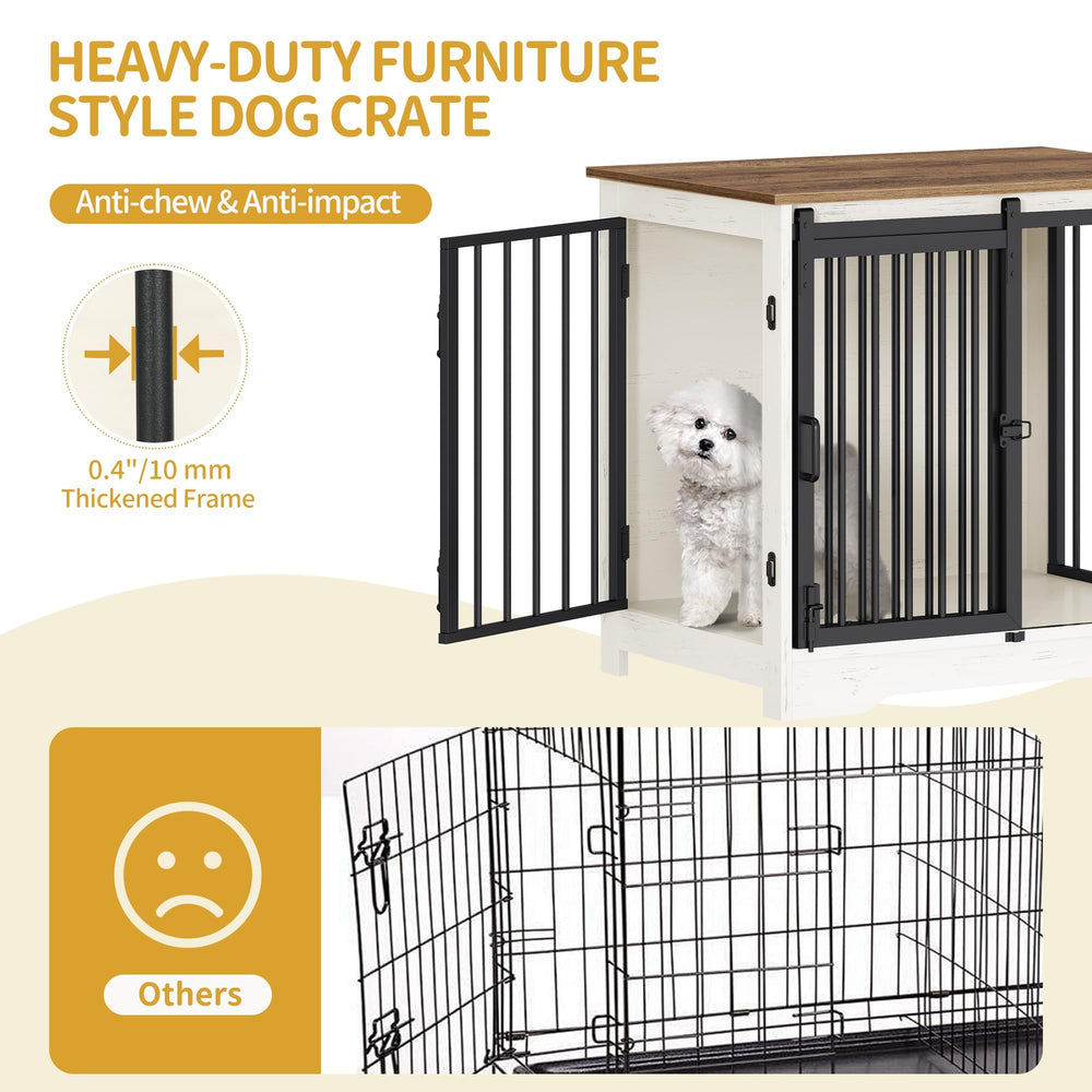 Hzuaneri space-saving crate fits compact room layouts.