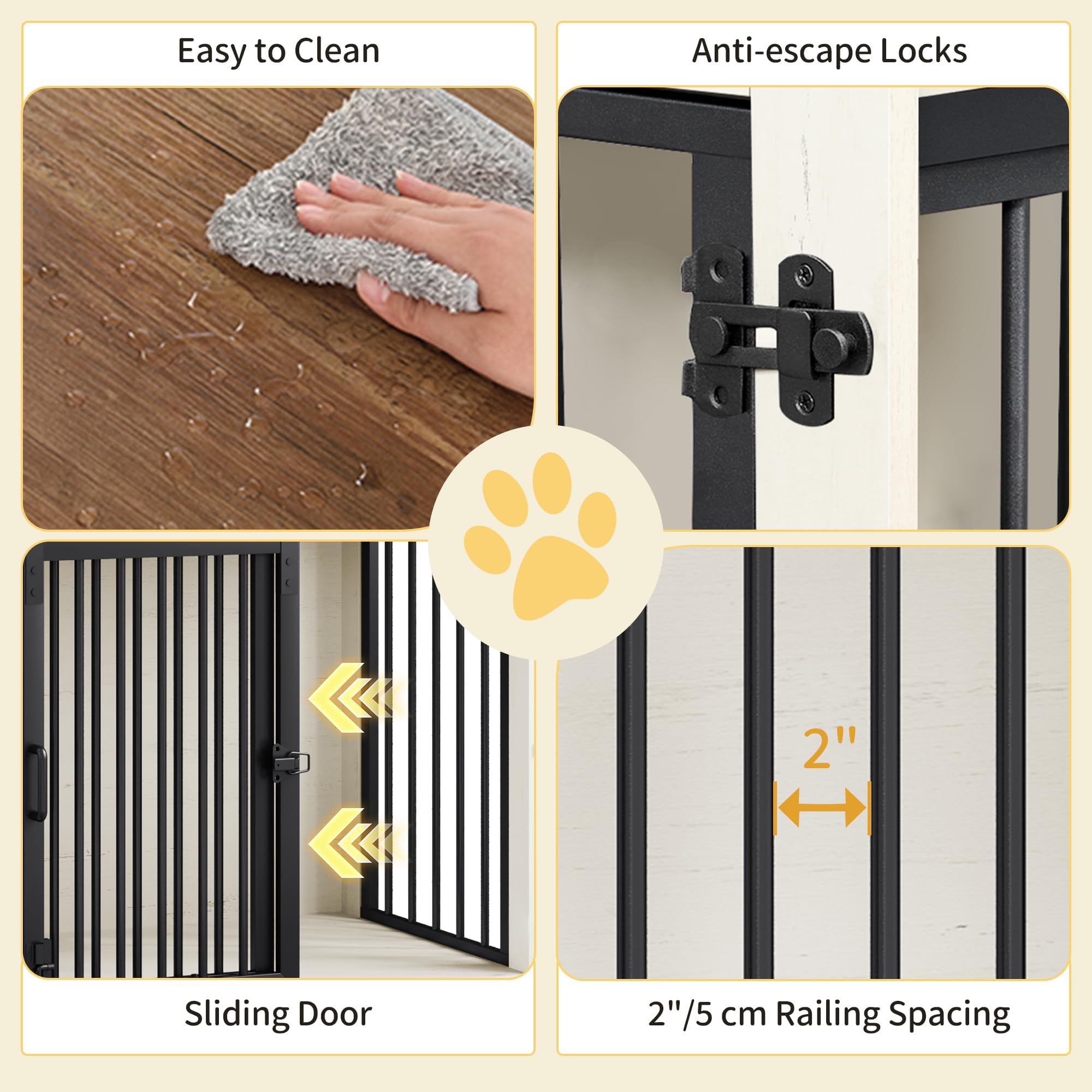 Hzuaneri wooden kennel finish emphasizes durability and style.