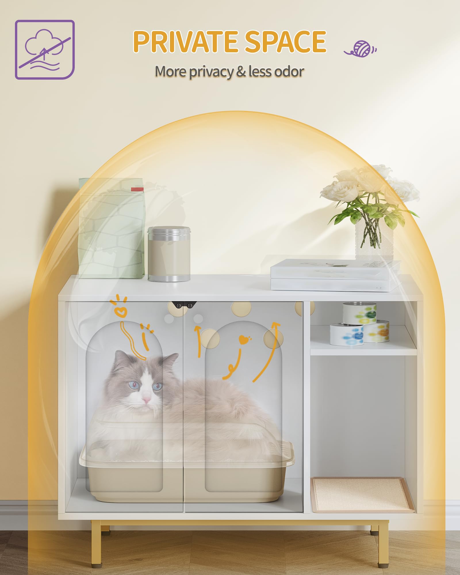 Hzuaneri dog-proof design adds a discreet, pet-friendly solution.