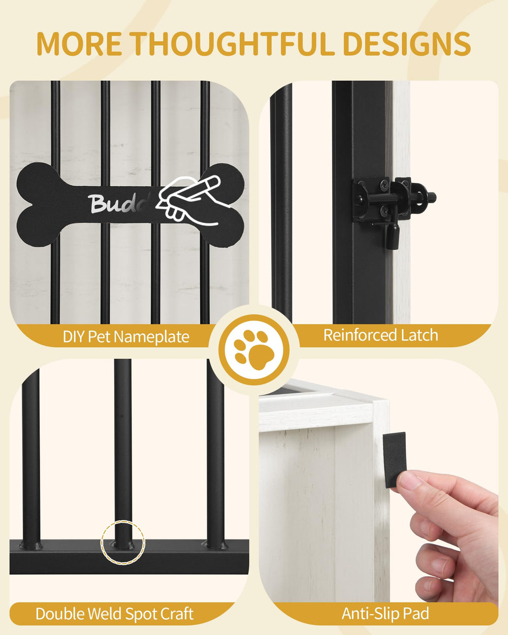 Hzuaneri drawers with shelves prevent items from scattering.