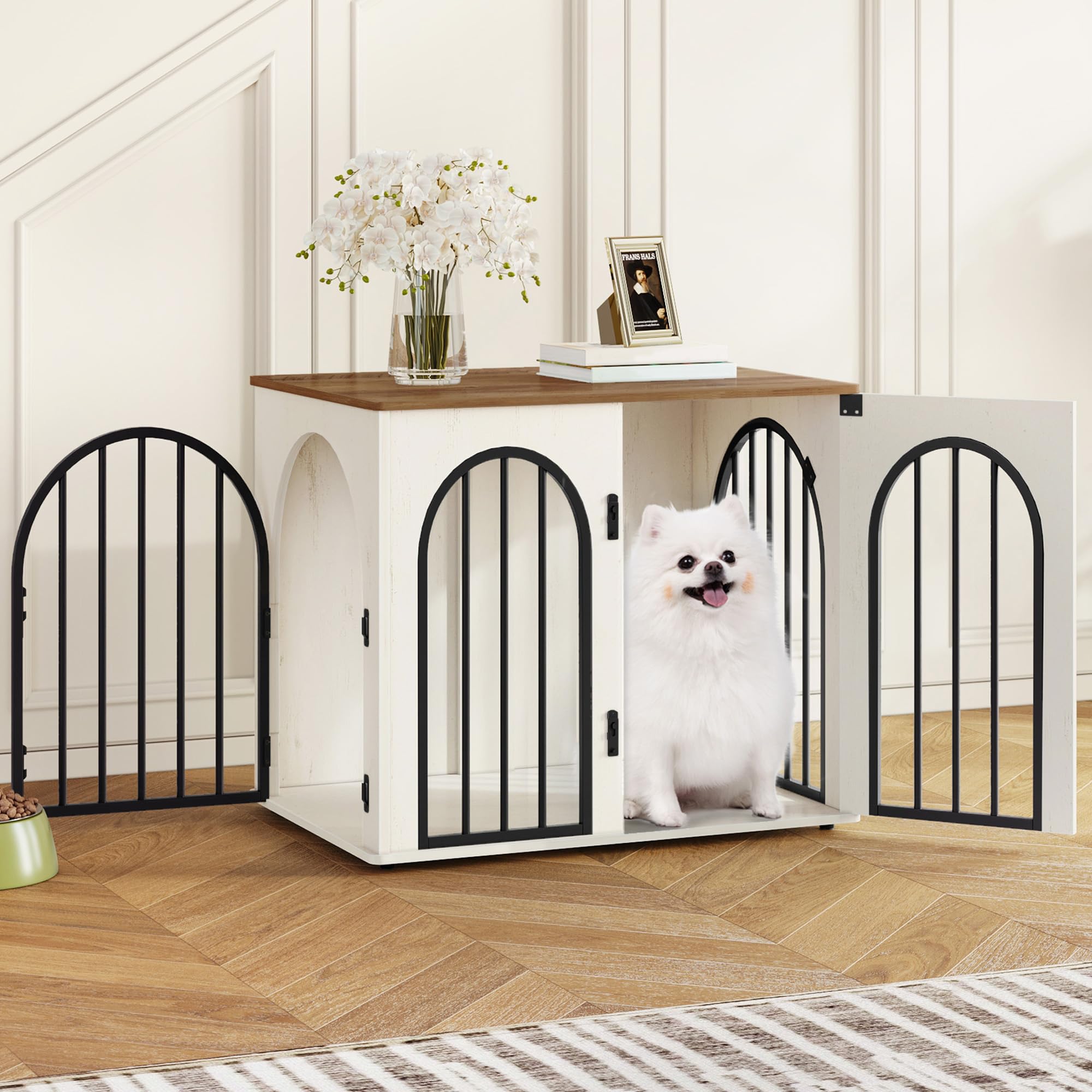 Hzuaneri furniture crate placed as a coffee table in a living room
