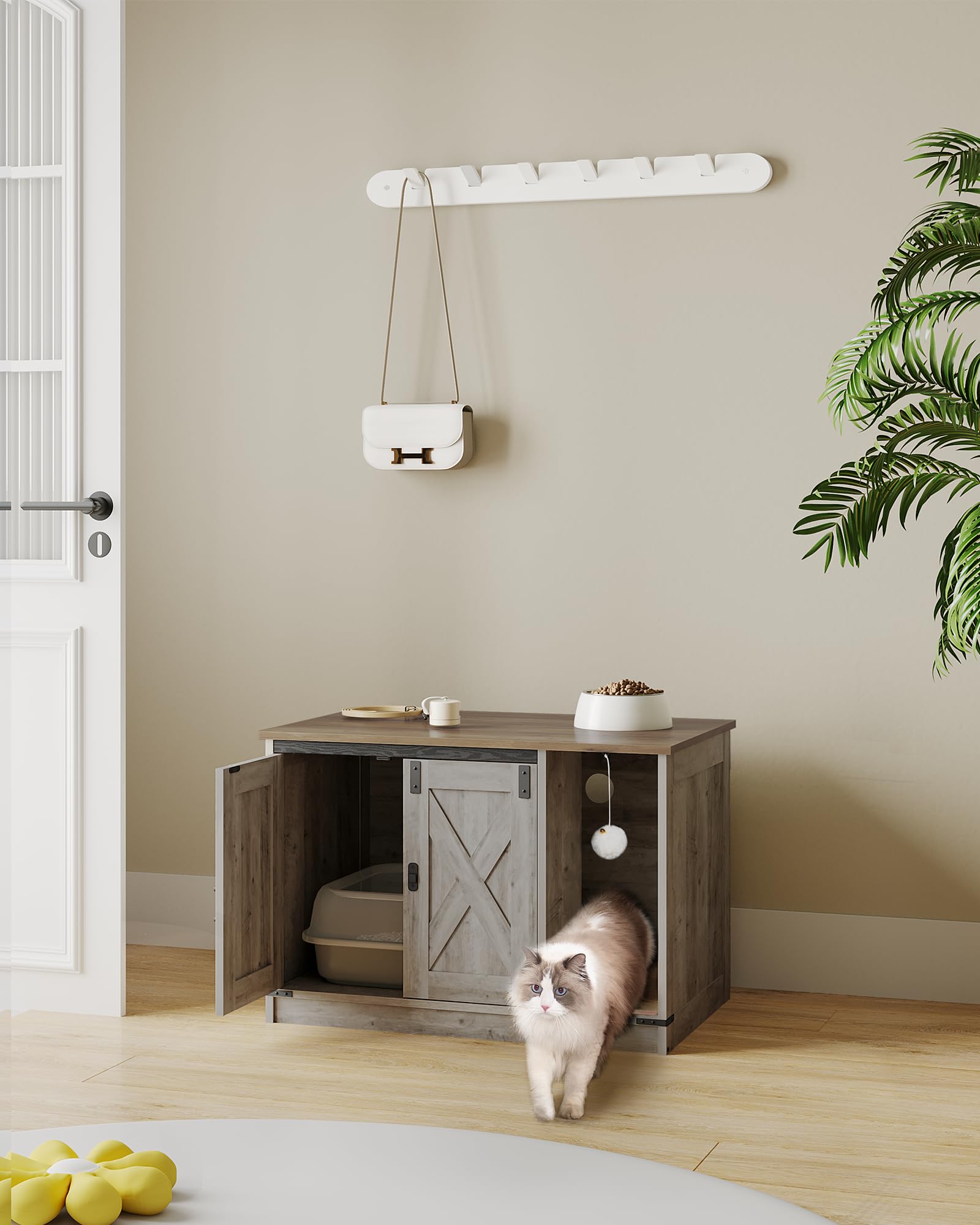 Hzuaneri versatile placement for hallway or bedroom spaces.