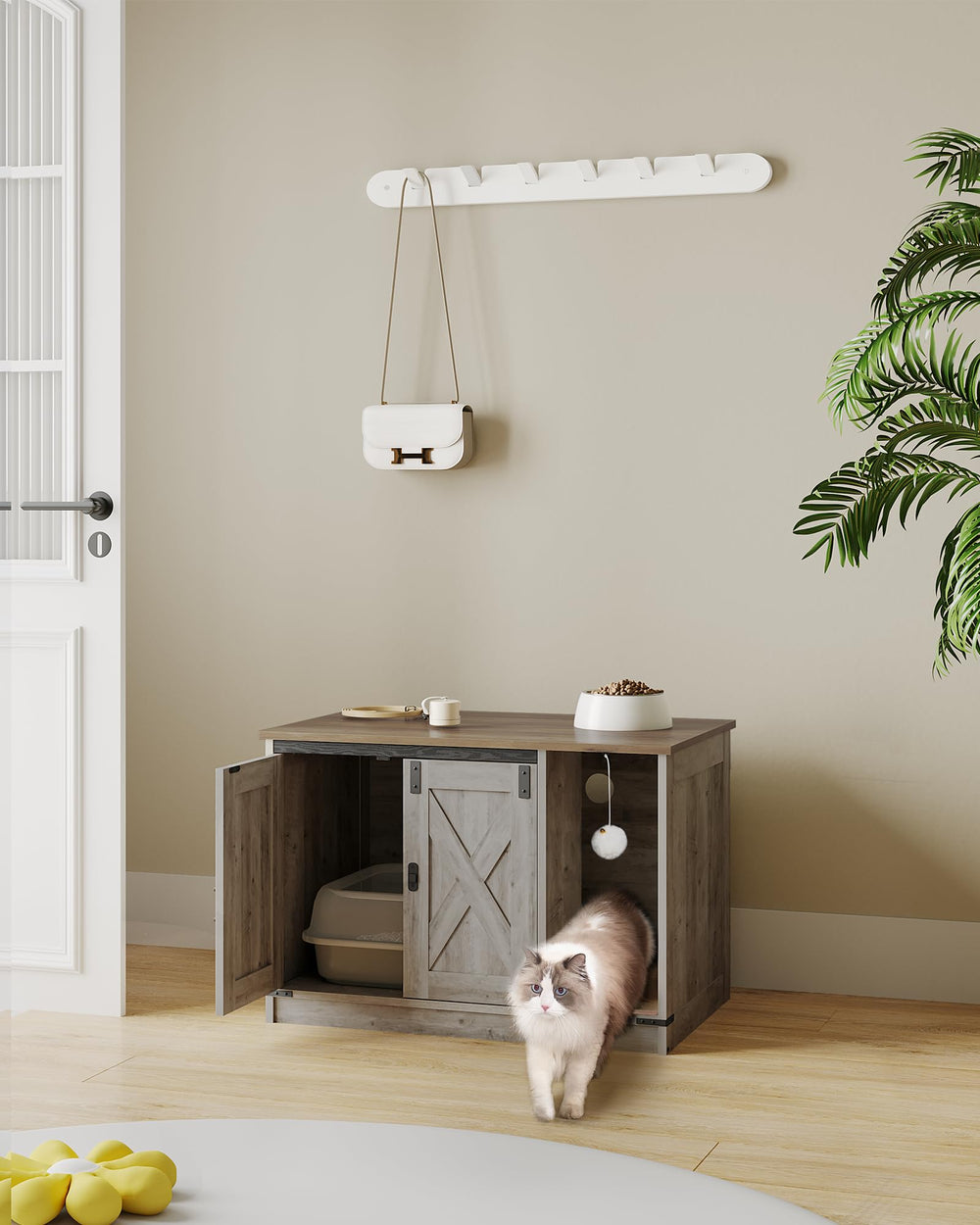 Hzuaneri versatile placement for hallway or bedroom spaces.