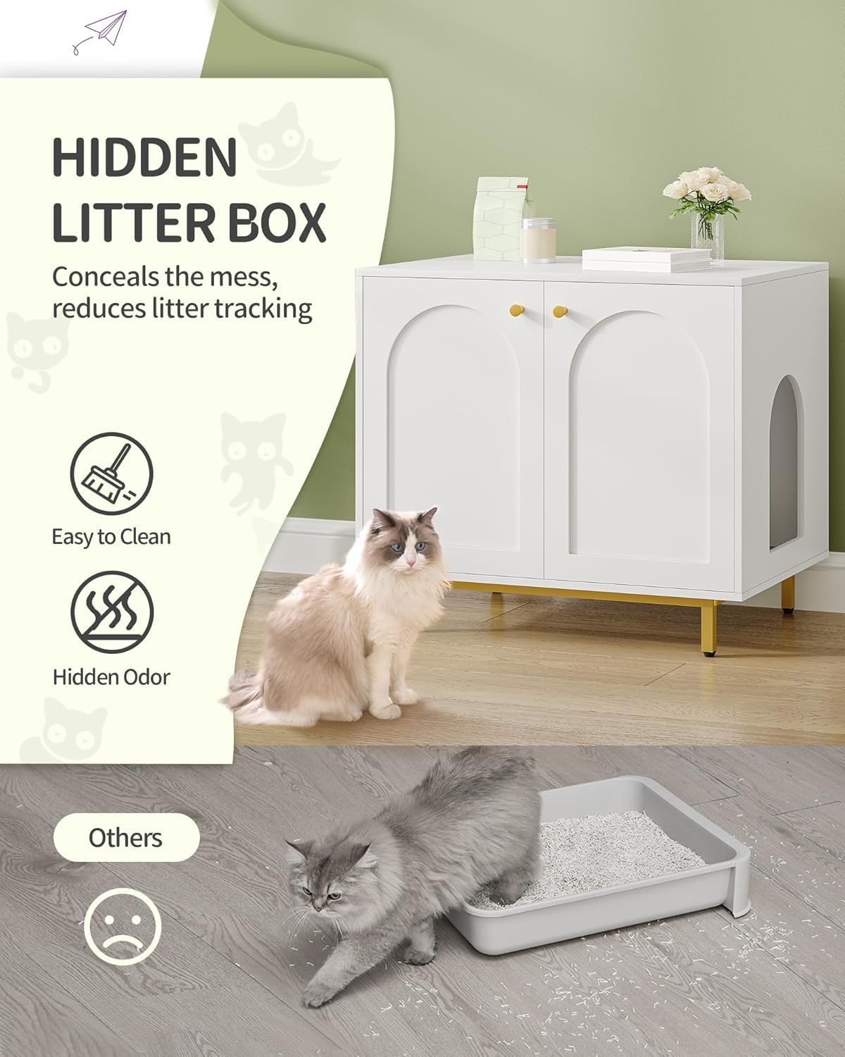 Hzuaneri sturdy metal frame underlines reliable support for weight.