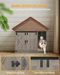 Hzuaneri built-in carpet helps contain litter and keep floors cleaner.