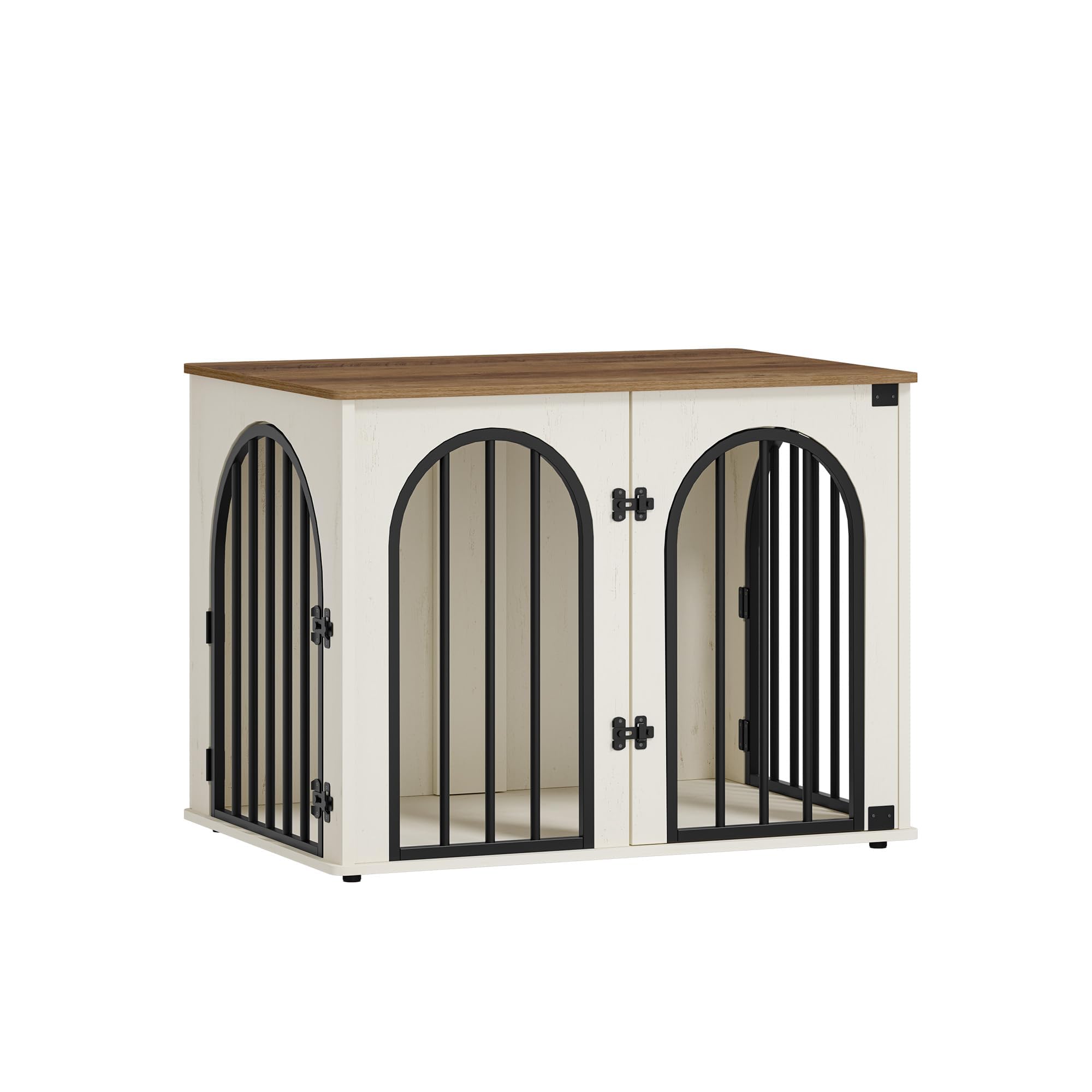 Hzuaneri warm white and brown finish suits many home styles.