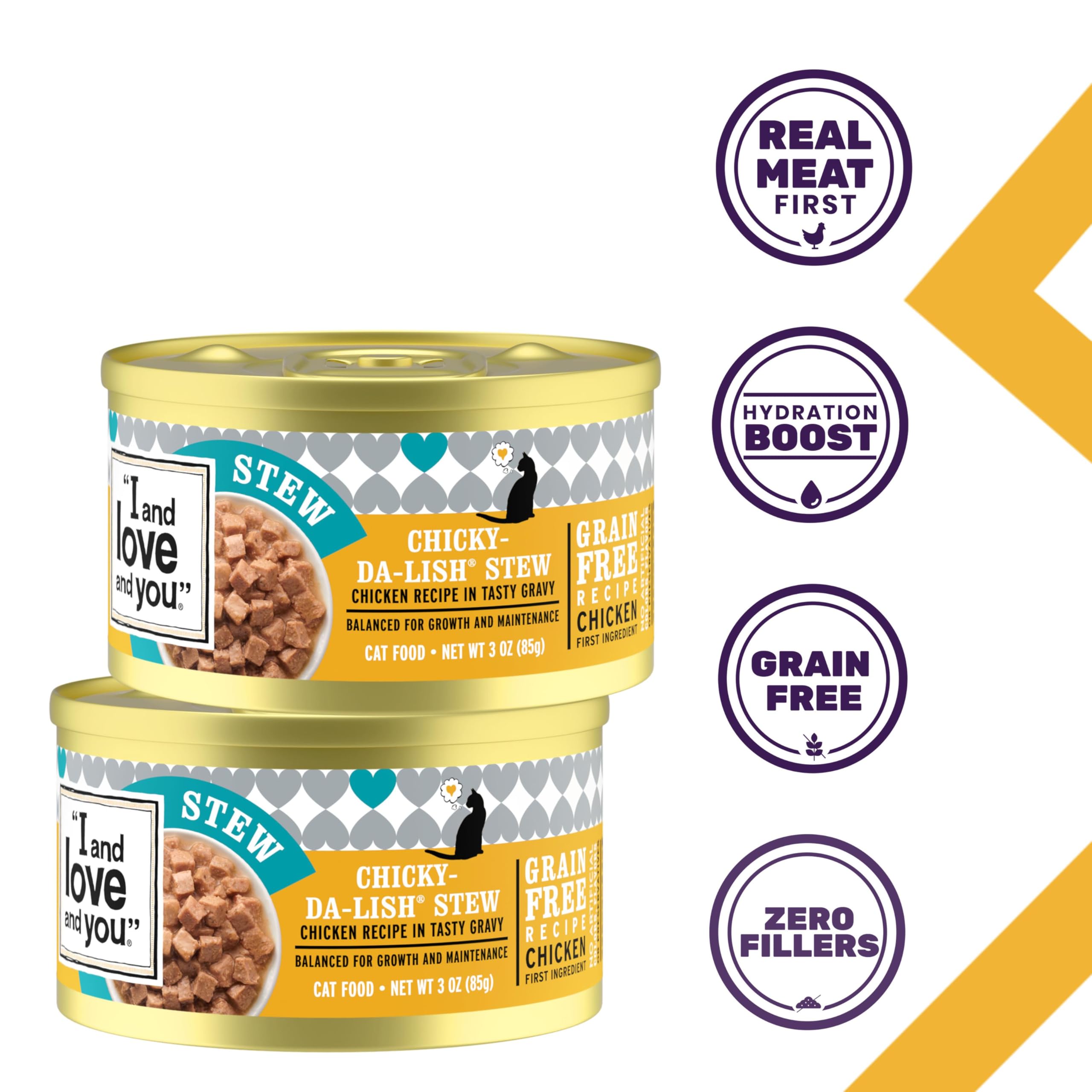 I and love and you Chicky-Da-Lish Stew 24-pack image for convenient bulk buying