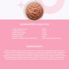 I and love and you grain-free formula supports a balanced diet.
