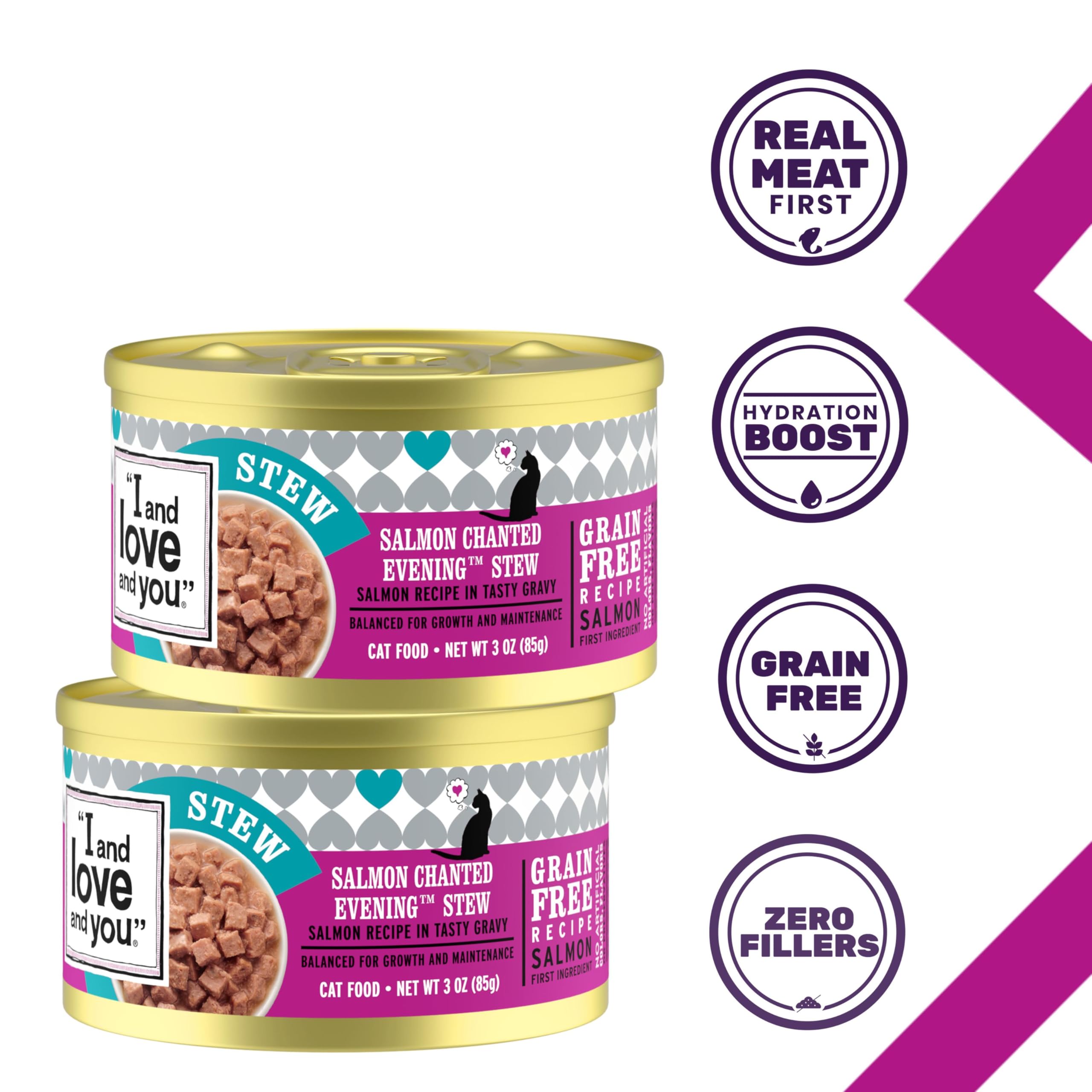 I and love and you Filler-free recipe label emphasizing no unnecessary grains.