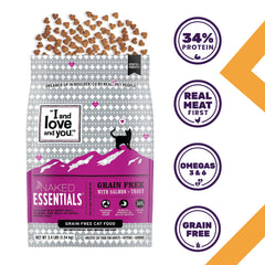 Close-up of kibble texture from I and love and you Naked Essentials