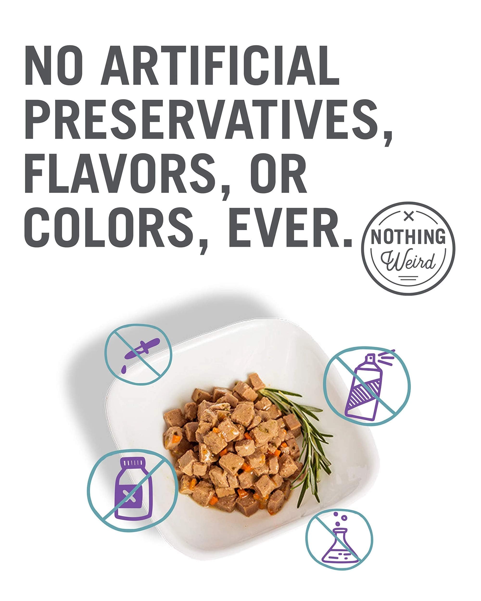 I and Love and You Naked Essentials turkey pate can for flavor variety.