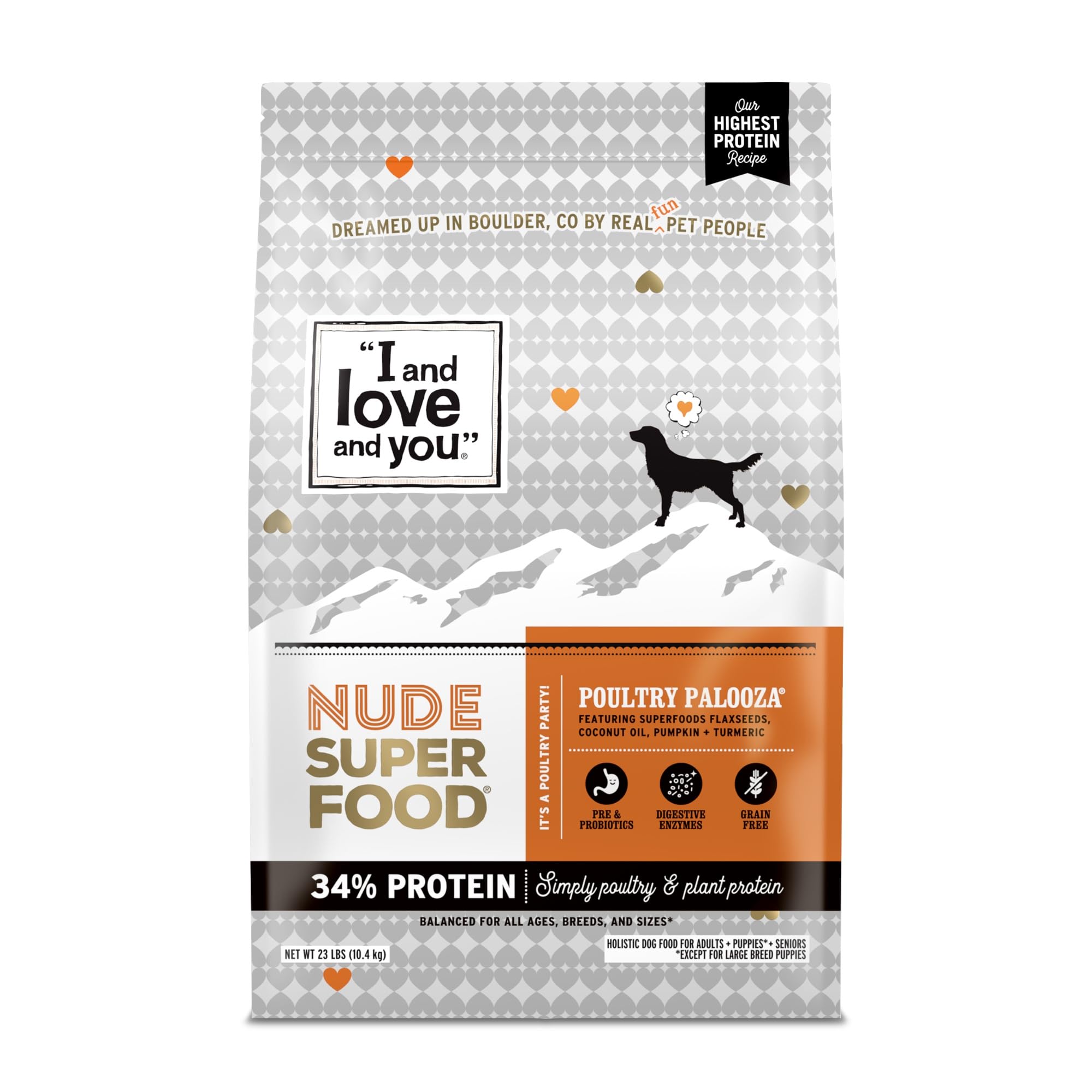 I and love and you Nude Super Food turkey and chicken bowl boosts energy