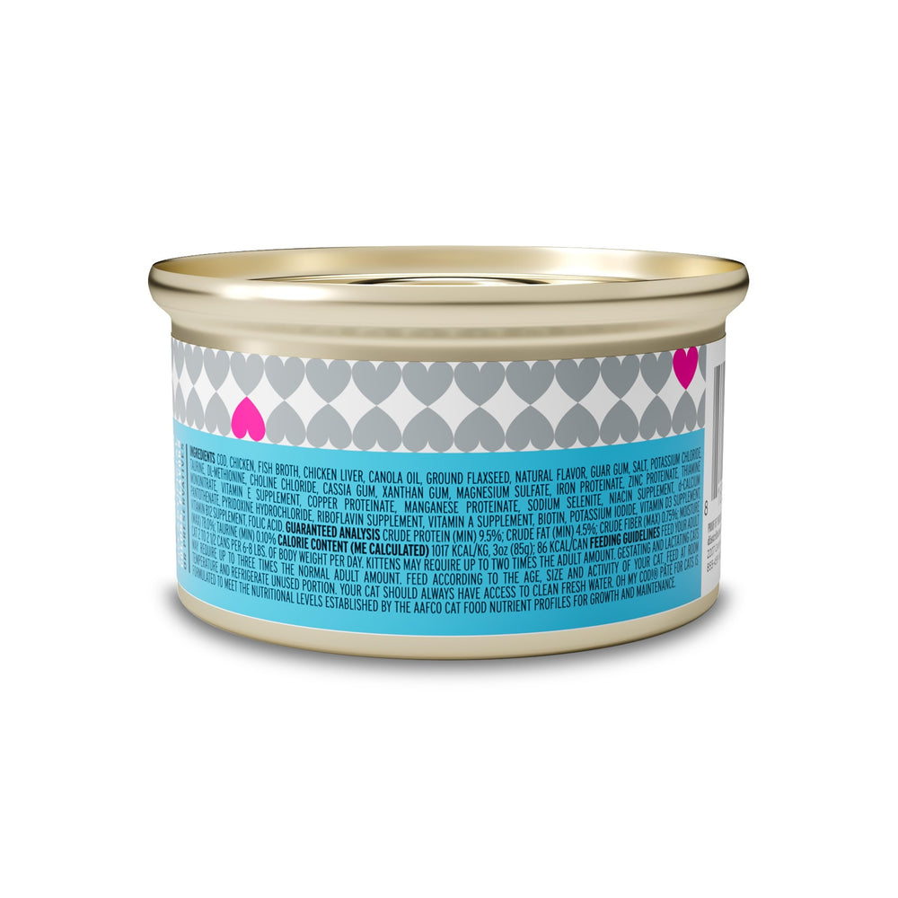 I and love and you Oh My Cod Pâté close-up with wild-caught cod as main protein.