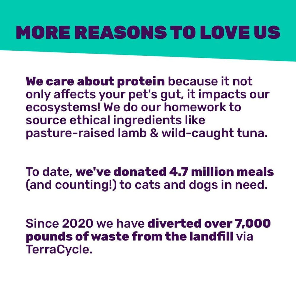 I and love and you ingredients table highlights nutrient-rich beef protein.