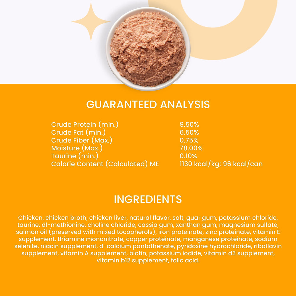 I and Love and You Wet Cat Food Chicken Me Out Pâté can showcases nutrient-dense protein and nutrients.