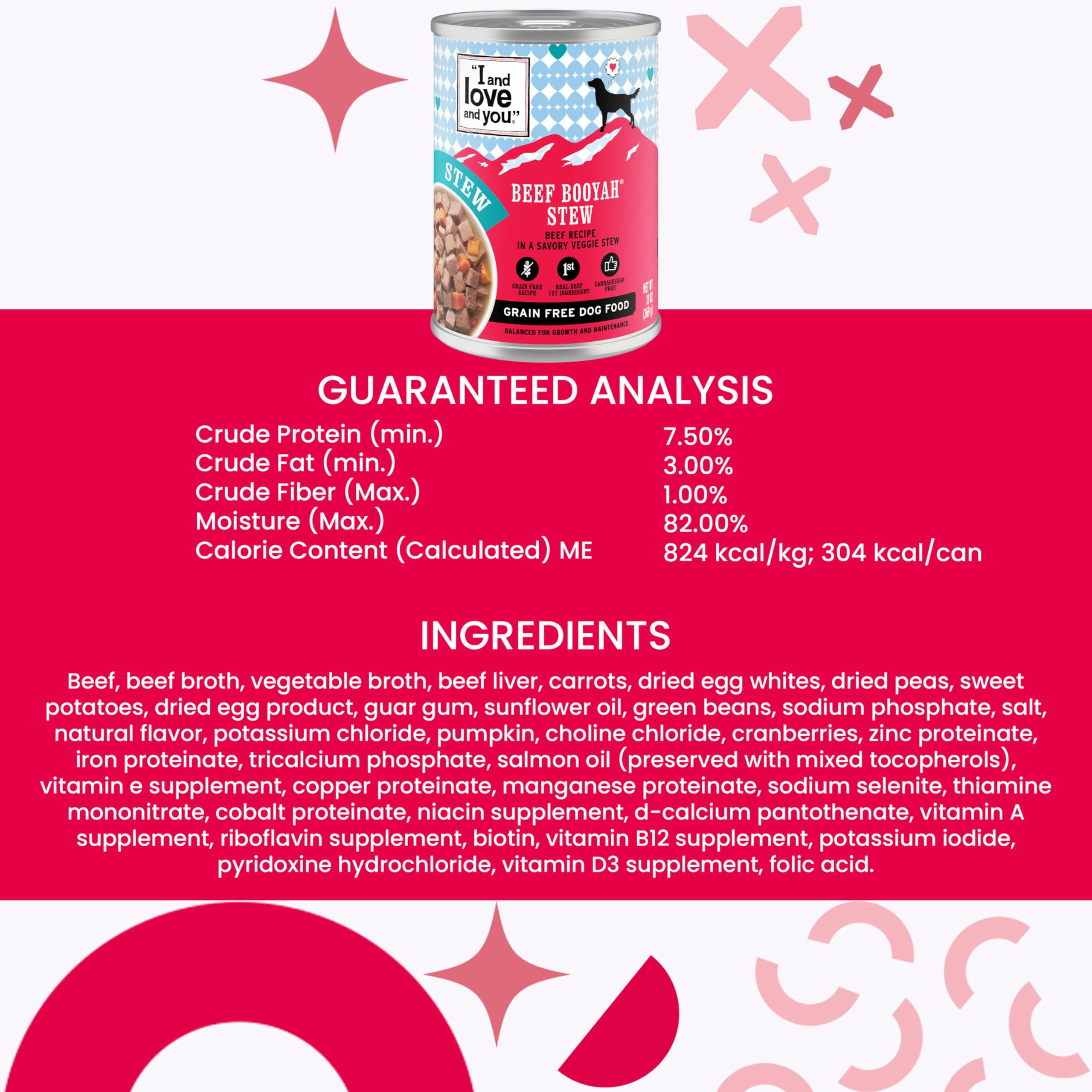 Grain-free formulation for I and Love and You wet dog food