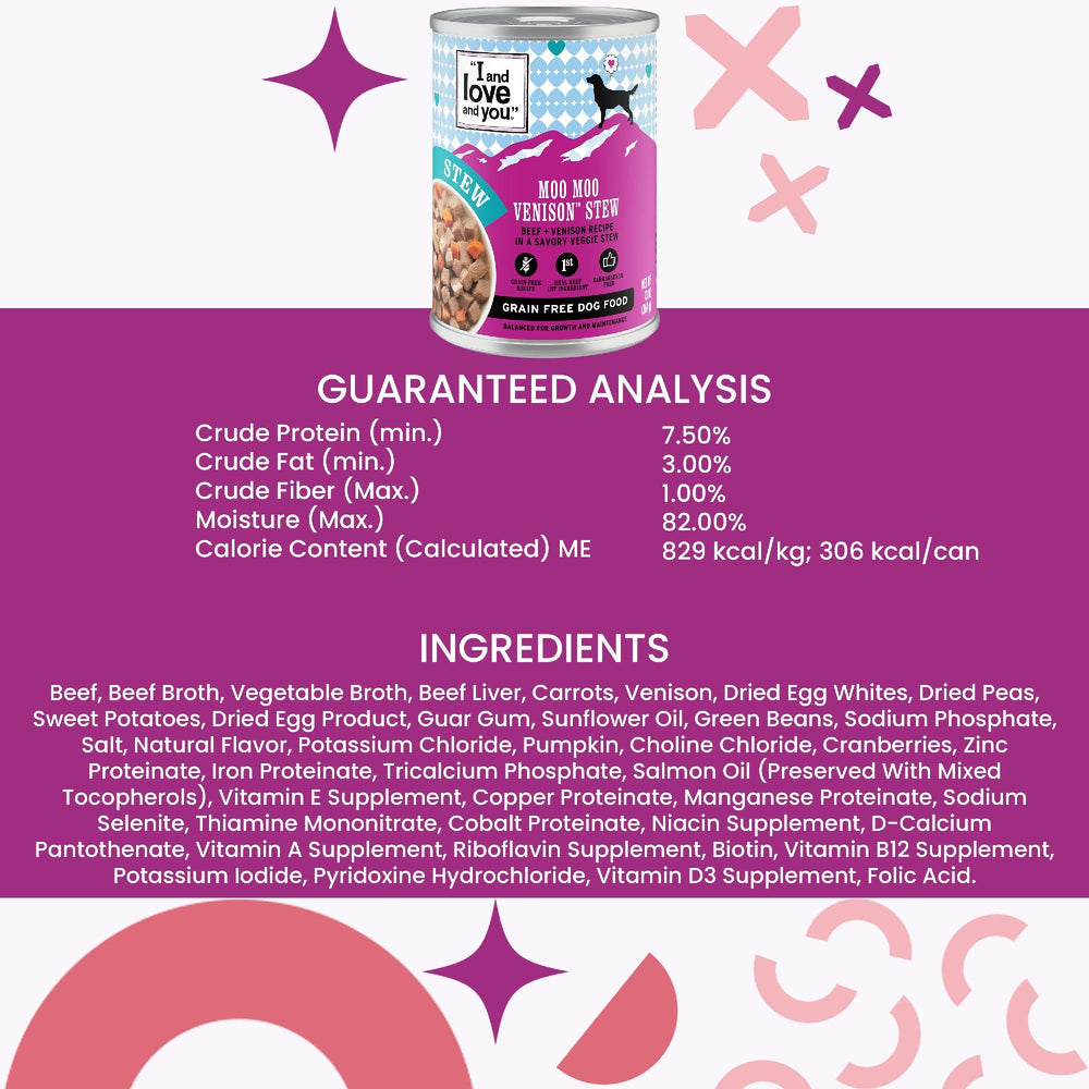 I and Love and You Grain-free packaging highlights allergen-free formula